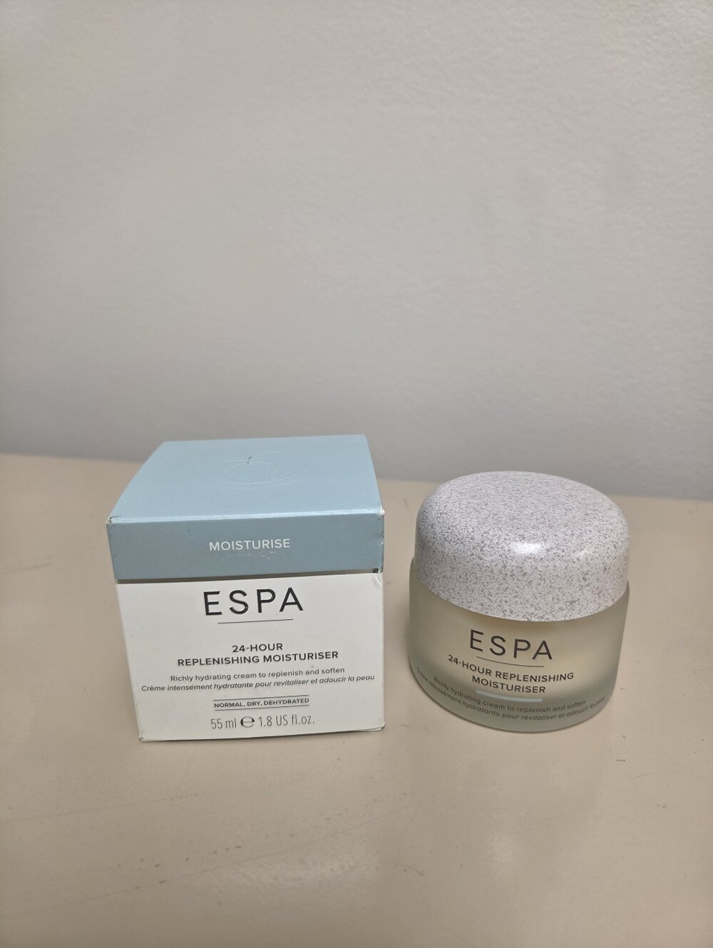 ESPA 24-Hour Replenishing Moisturiser — Brand New